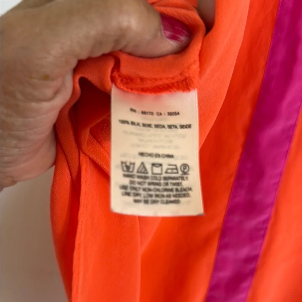 Maeve Orange Sleeveless Top - Picture 6 of 6